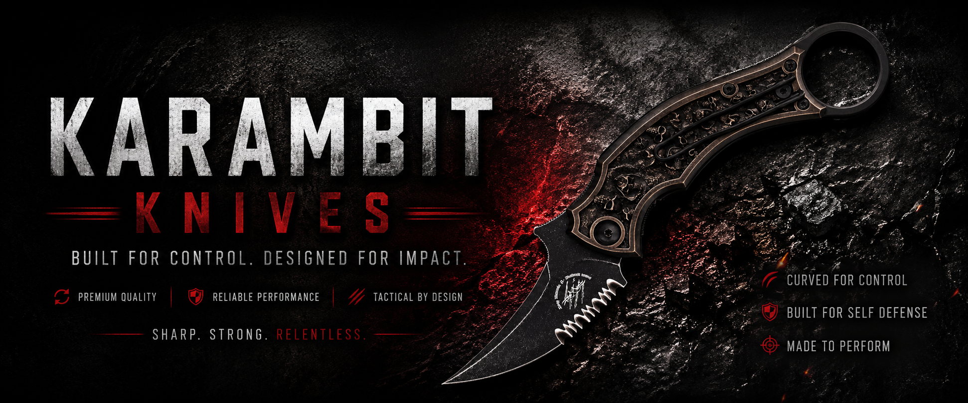 Hero Karambit Knives Hero Banner for Karambit Knives